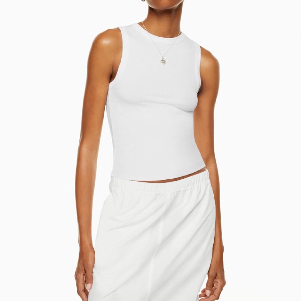 Aritzia Wilfred Adventure Tank in beige like camel